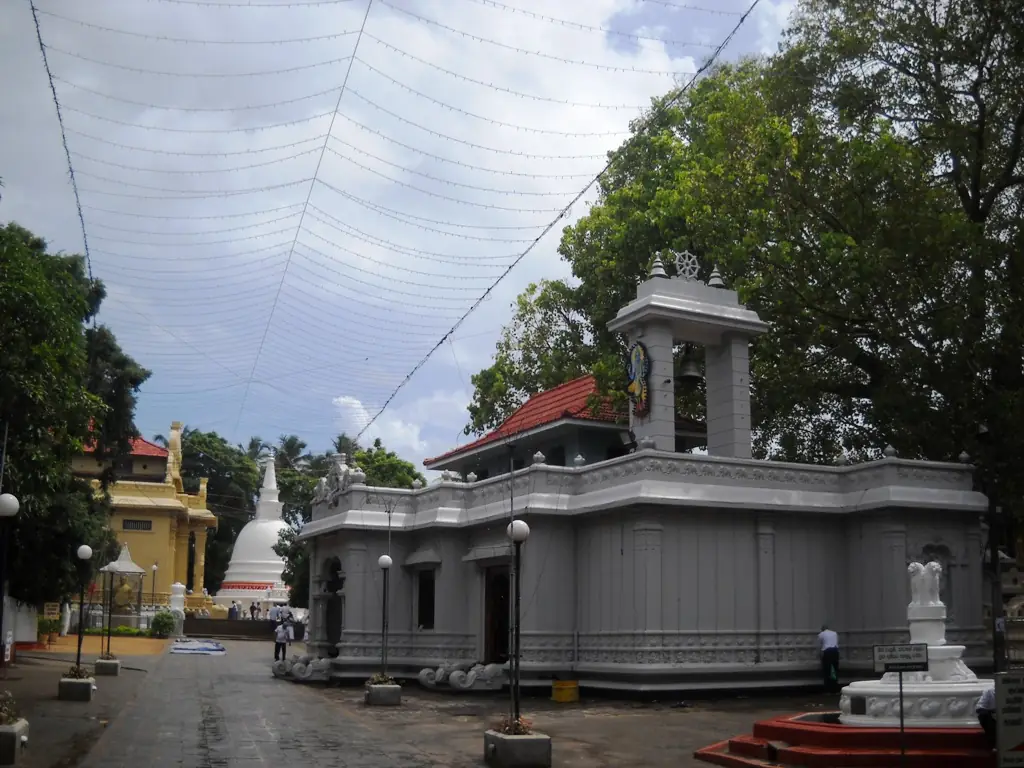 Bellanwila Rajamaha Viharaya temple near Colombo, Sri Lanka