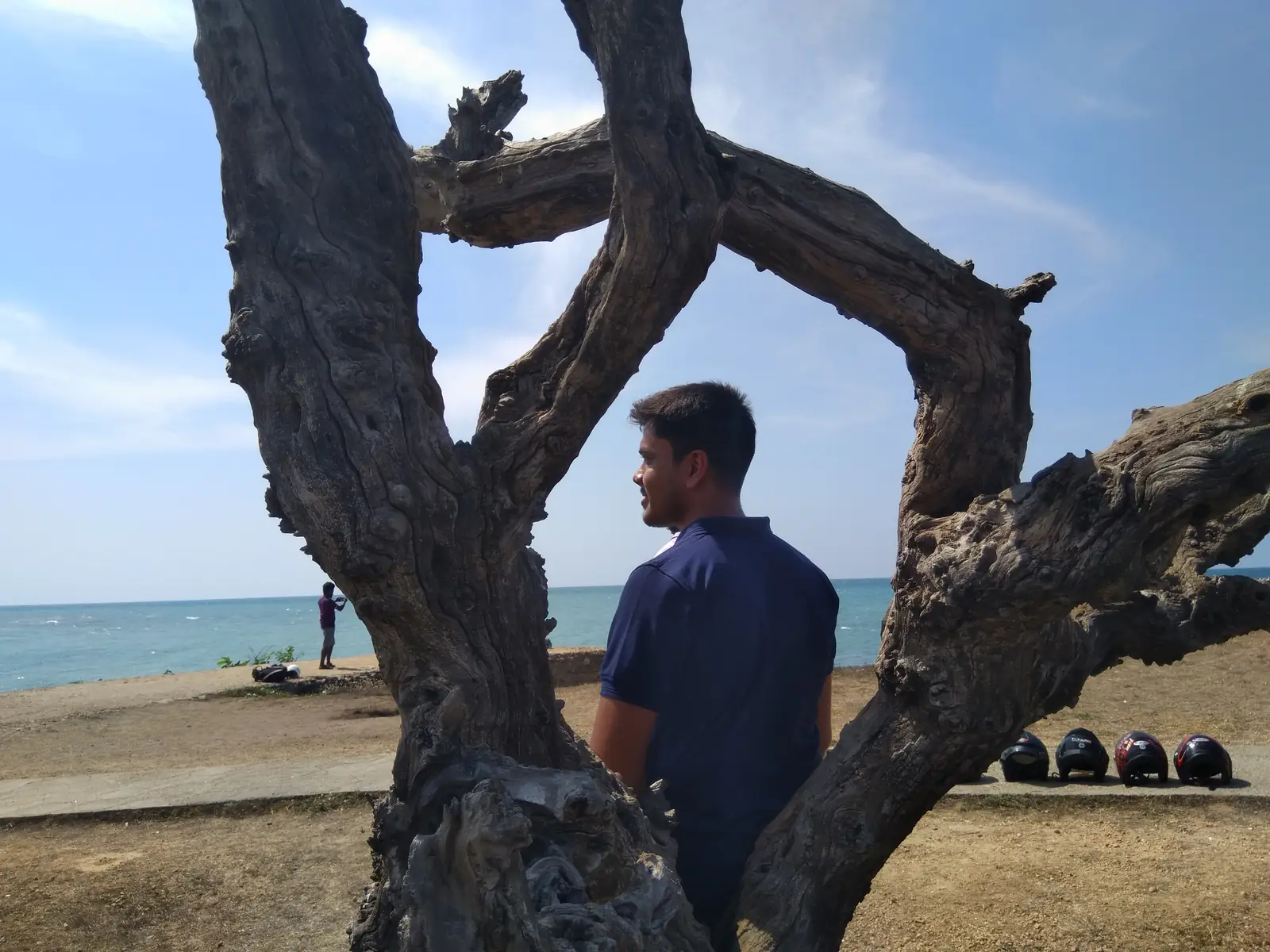Beach and harbour at Kankesanthurai (KKS), Jaffna, Sri Lanka