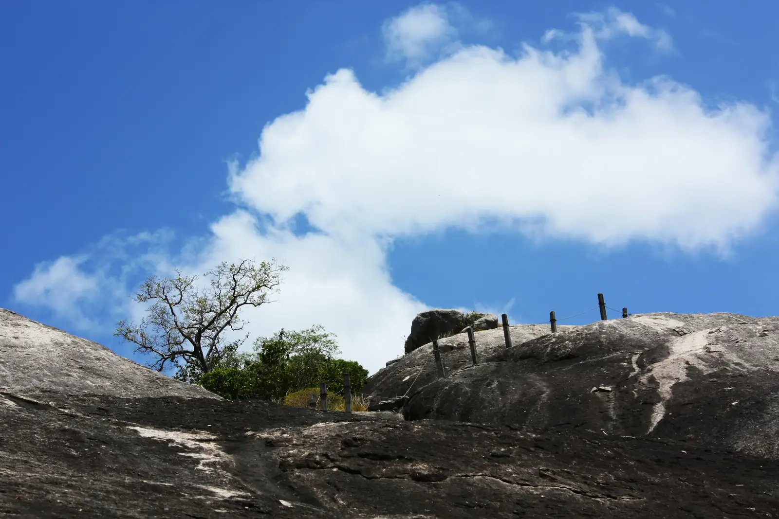 Rock domes of the Kudumbigala forest hermitage, Sri Lanka
