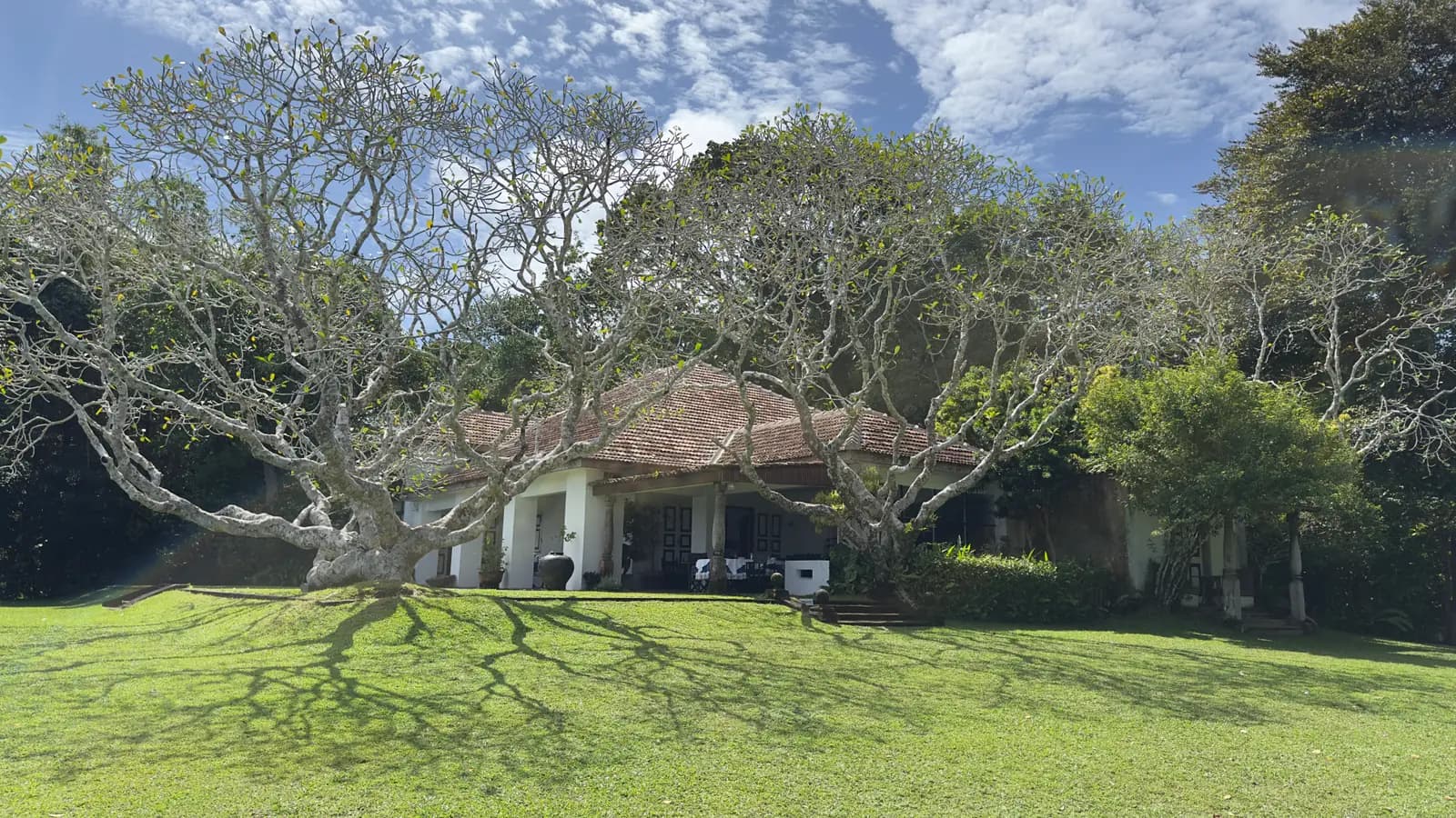 Bungalow and gardens of Lunuganga, Geoffrey Bawa's estate, Sri Lanka