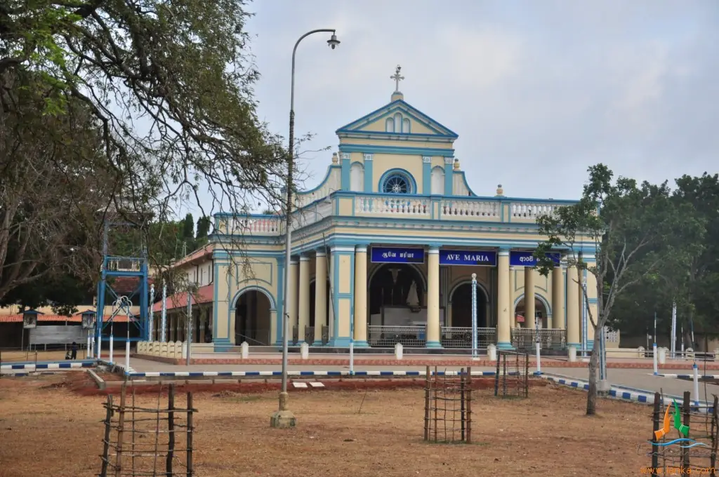 Shrine of Our Lady of Madhu church in the Mannar district, Sri Lanka