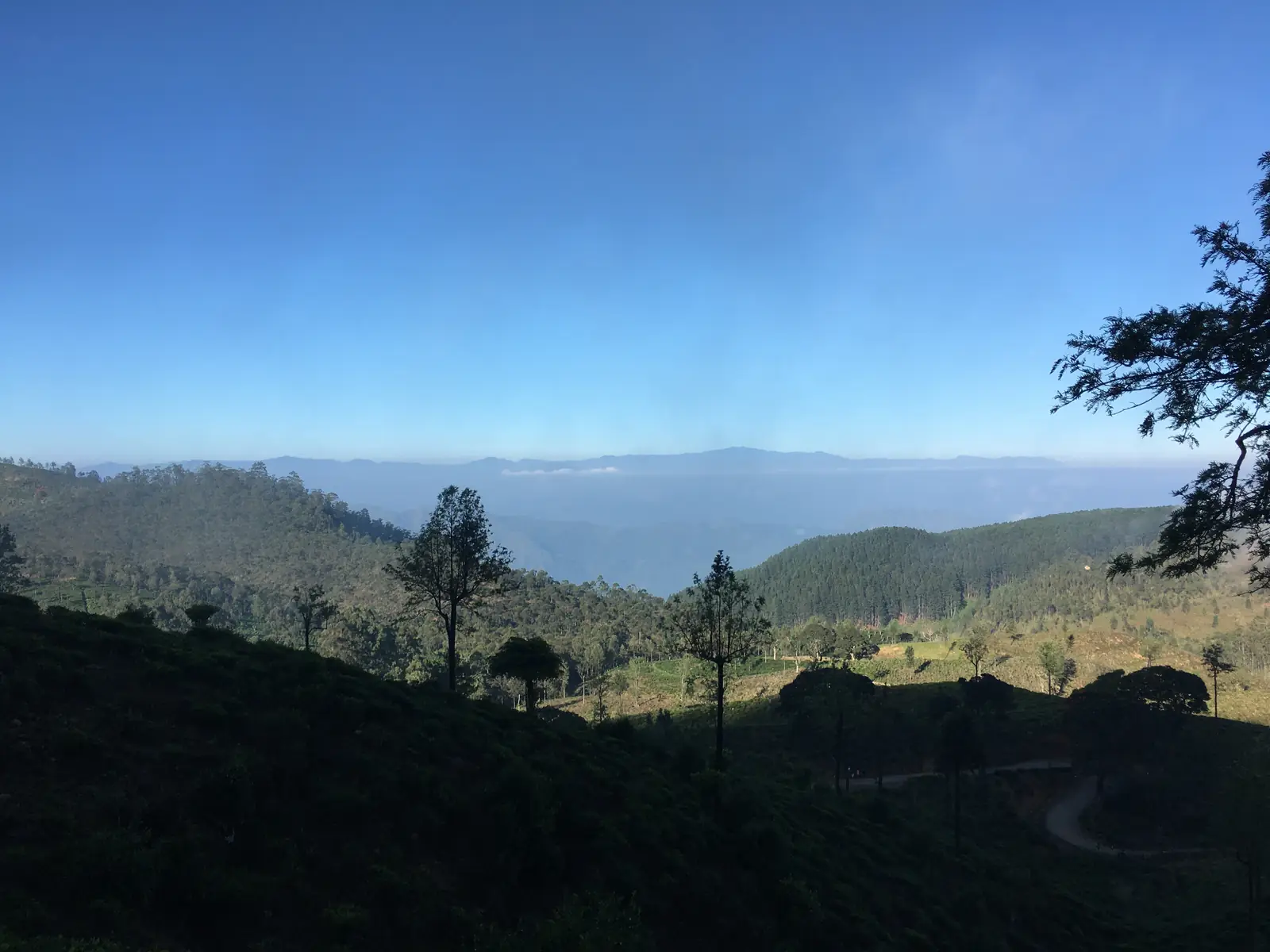 Mountain views from Madulsima's Mini World's End, Sri Lanka