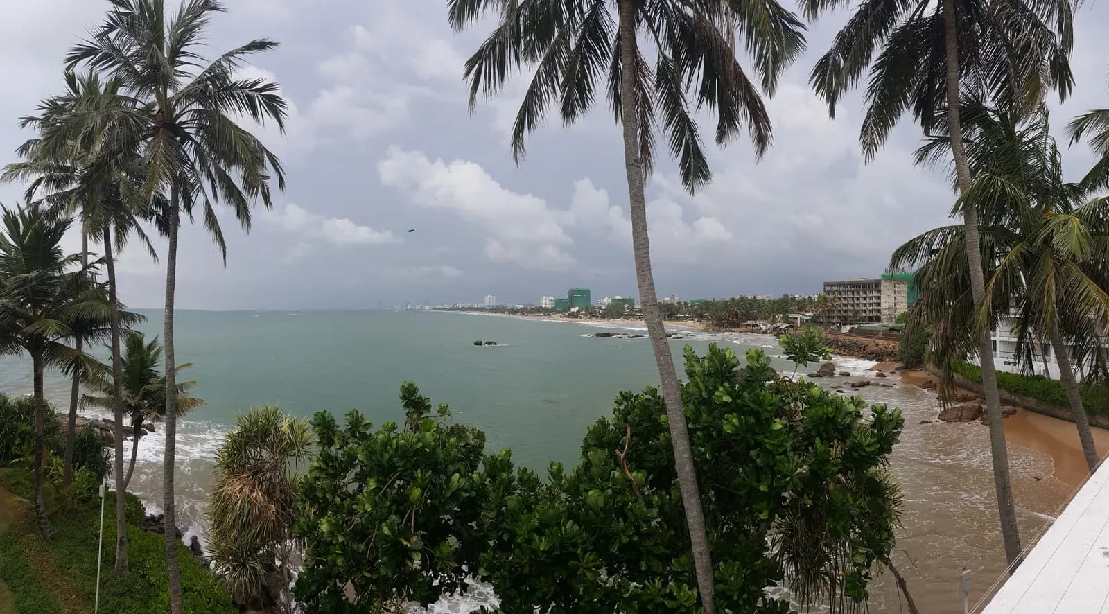 Mount Lavinia Beach on the southern edge of Colombo, Sri Lanka