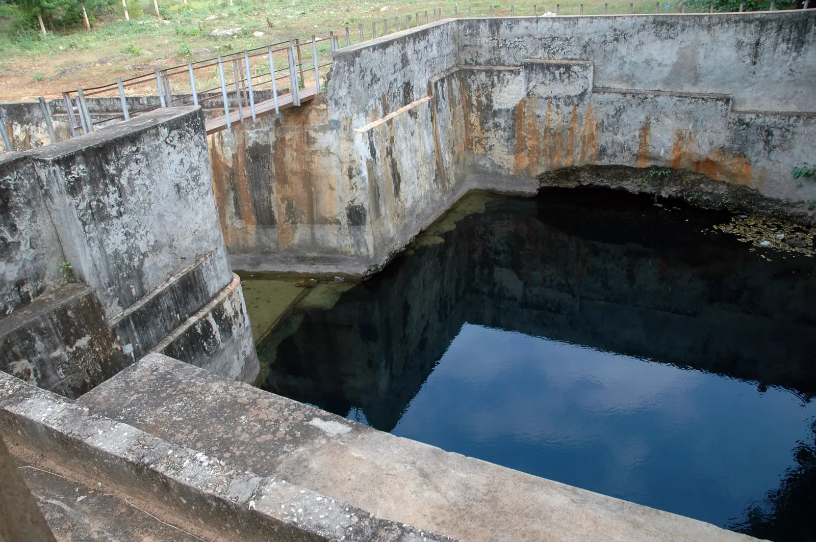 The Nilavarai natural well at Puttur, Jaffna, Sri Lanka