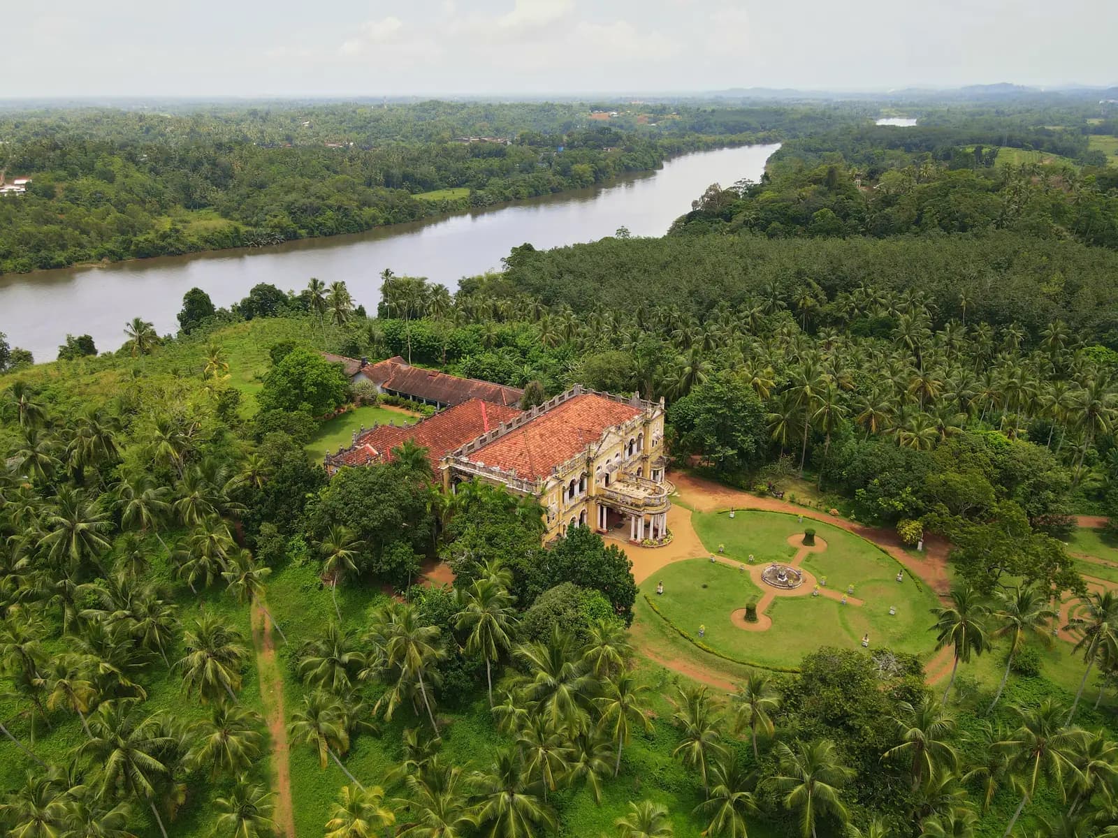 Richmond Castle mansion at Kalutara, Sri Lanka