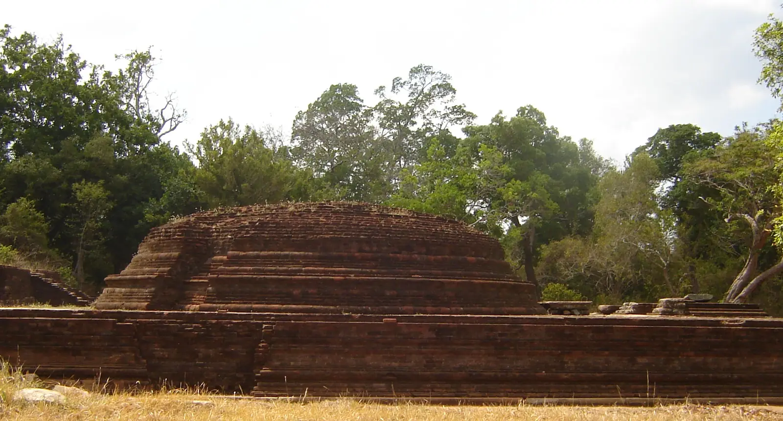 Ancient dagoba of Velgam Vehera near Trincomalee, Sri Lanka