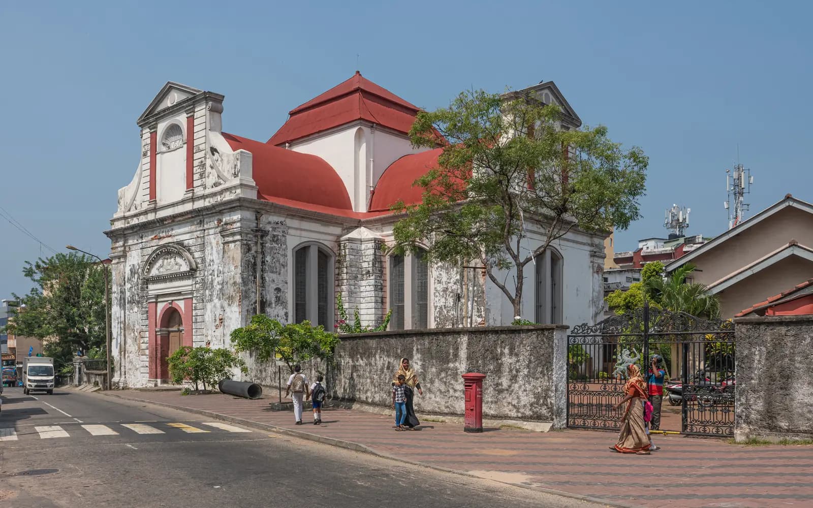 Wolvendaal Dutch Reformed Church of 1749 in Colombo, Sri Lanka