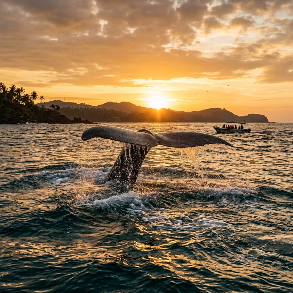 Whale Watching in Mirissa: Blue Whales & Spinner Dolphins
